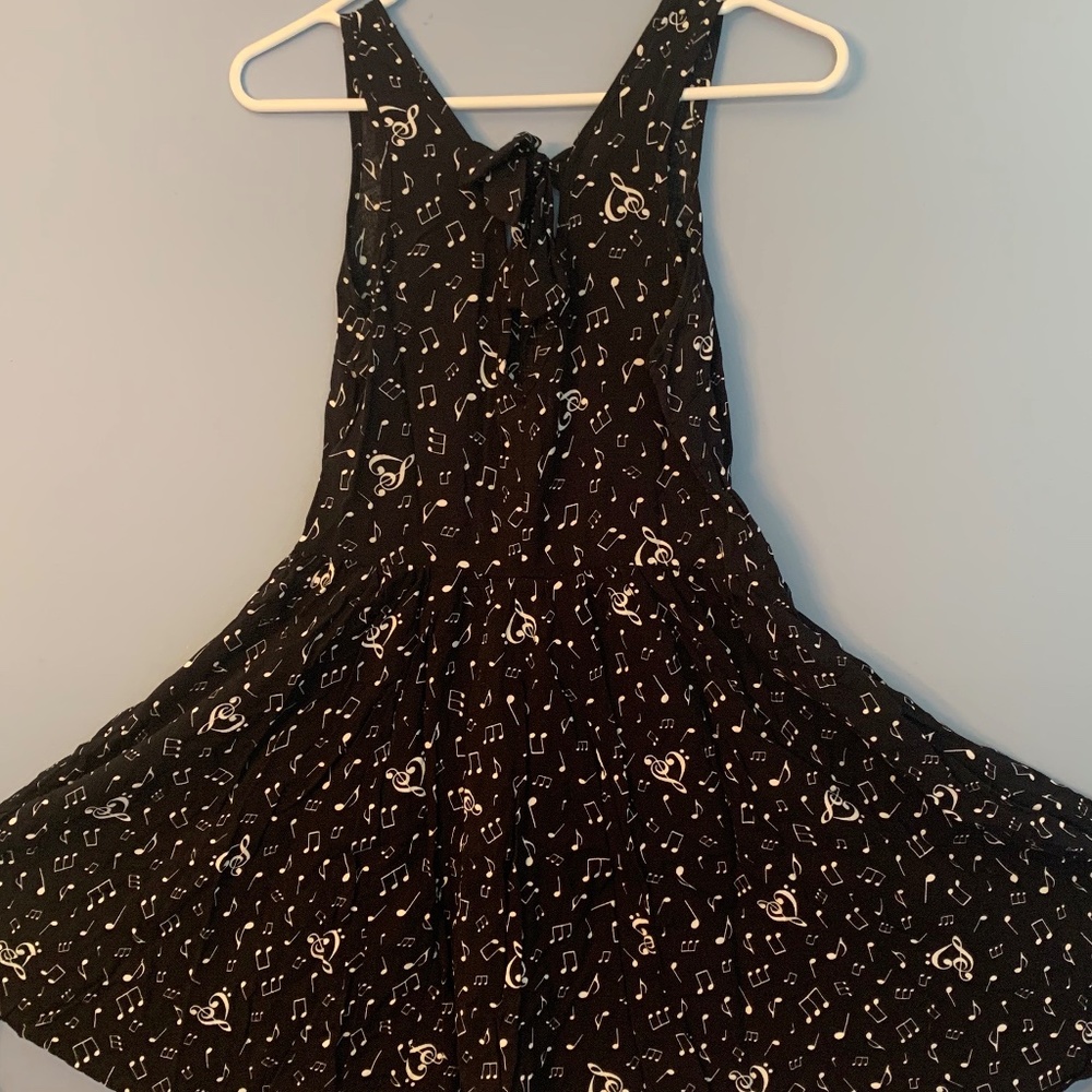 Juniors Small Music Notes Dress